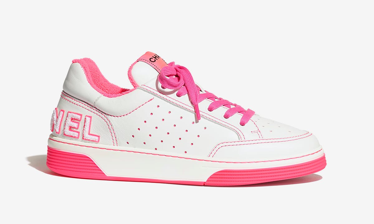 Calfskin chanel sneakers